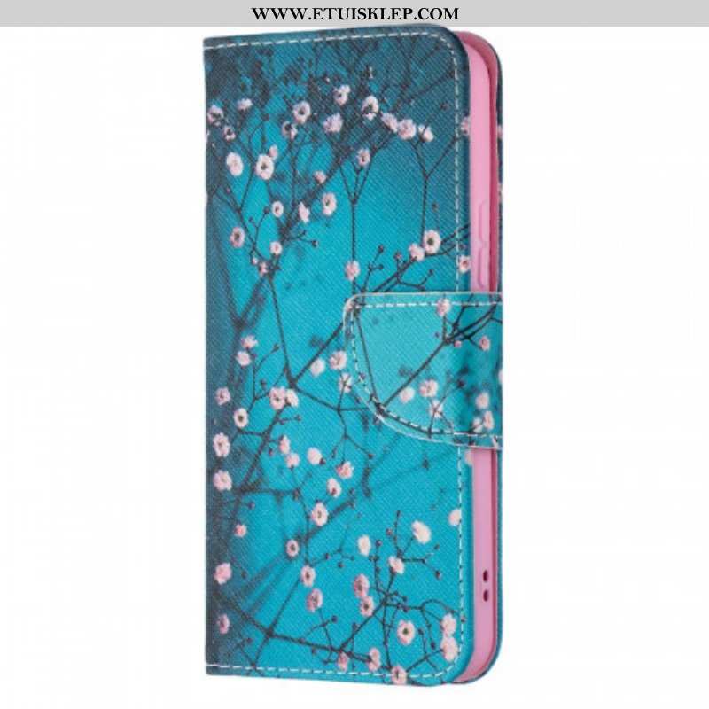 Etui Folio do Samsung Galaxy S22 5G Kwitnące Drzewo